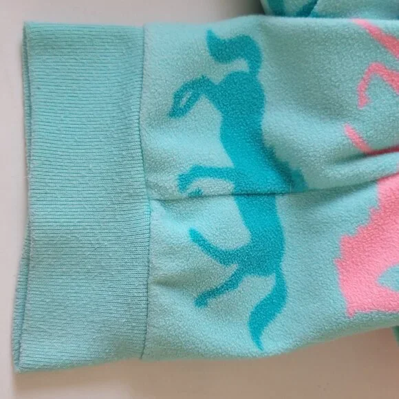 Joe Boxer Kids One Piece Fleece Pajama Long Sleeves Large 10-12 Gently Loved - Picture 8 of 13